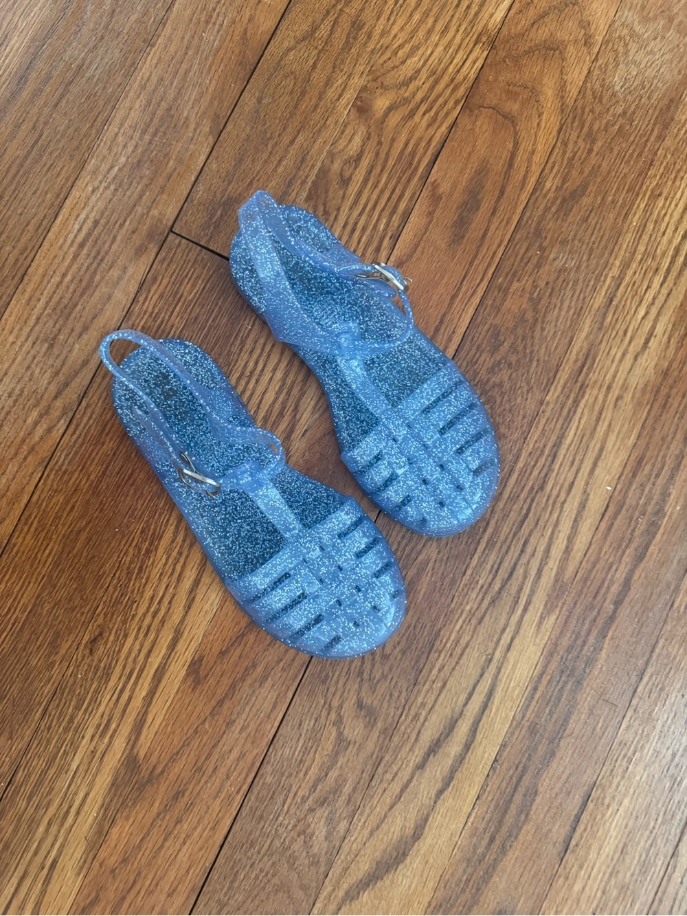 Target Kids Glitter Jelly Sandals - Blue